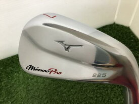 中古 Cランク （フレックスR） ミズノ Mizuno　Pro　225　6S 純正特注シャフト R 男性用 右利き アイアンセット IR