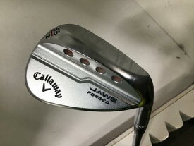 中古 Cランク （フレックスS） キャロウェイ JAWS　FORGED　クロム　56°/12° Dynamic　Gold S200 男性用 右利き ウェッジ WG