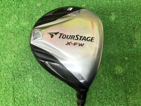 中古 Cランク （フレックスS） ブリヂストン TOURSTAGE　X-FW(2013)　3W Tour　AD　B13-01w　Type-60 S 男性用 右利き フェアウェイウッド FW