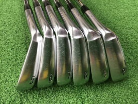 中古 Cランク （フレックスS） ダンロップ SRIXON　ZX5　6S 純正特注シャフト S 男性用 右利き アイアンセット IR