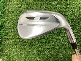 【中古】 タイトリスト VOKEY SPIN MILLED SM9 ツアークロム 56°/14°F ウェッジ WG 純正特注シャフト (フレックスS) メンズ 男性用 右利き 右用 Cランク ゴルフクラブ