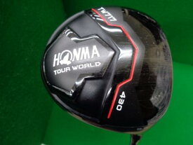 中古 Cランク （フレックスS） 本間ゴルフ TOUR　WORLD　TW717　430　　9.5° Tour　AD　GT-6 S 男性用 右利き ドライバー DR