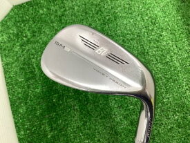 【中古】 タイトリスト VOKEY SPIN MILLED SM9 ツアークロム 56°/14°F ウェッジ WG 純正特注シャフト (フレックスS) メンズ 男性用 右利き 右用 Cランク ゴルフクラブ