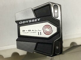 中古 Cランク （フレックスその他） オデッセイ 2-BALL　ELEVEN　TOUR　LINED　CH　34インチ STROKE　LAB　RED その他 男性用 右利き パター PT