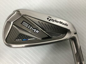 中古 Cランク （フレックスR） テーラーメイド SIM2　MAX　　5S TENSEI　BLUE　TM60(SIM2　IR) R 男性用 右利き アイアンセット IR