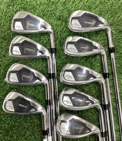 【中古】 キャロウェイ ROGUE ST MAX OS 9S アイアンセット IR 純正特注シャフト (フレックスR) メンズ 男性用 右利き 右用 Nランク ゴルフクラブ