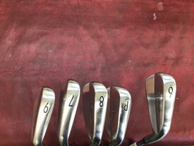 中古 Cランク （フレックスS） タイトリスト Titleist　MB　620　5S 純正特注シャフト S 男性用 右利き アイアンセット IR