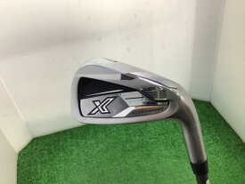 中古 Cランク （フレックスS） ダンロップ XXIO(2024)　eks　5S Miyazaki　AX-3(IR) S 男性用 右利き アイアンセット IR