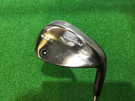 中古 Cランク （フレックスその他） タイトリスト VOKEY　SPIN　MILLED　SM6　スティールグレー　56°/14°F リシャフト その他 男性用 右利き ウェッジ WG