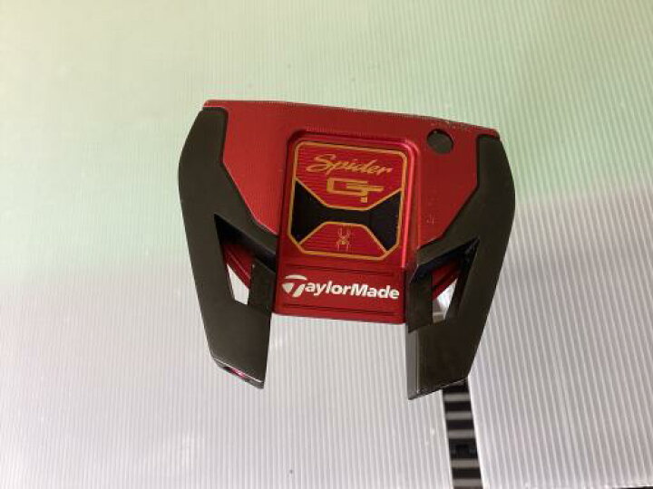 テーラーメイド スパイダージーティー パター RED スモールスラント Spider GT RED スモールスラント 34インチ 中古 Dランク