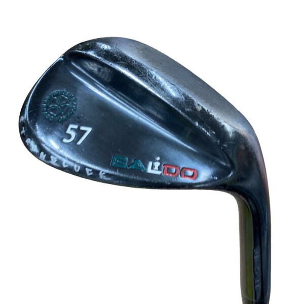 【中古】 BALDO BALDO STRONG LUCK TYPE-S 57° ウェッジ WG 純正特注シャフト (フレックスX) メンズ 男性用 右利き 右用 Dランク ゴルフクラブ