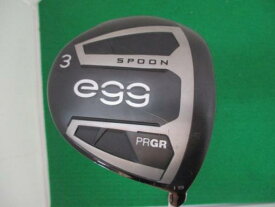 【中古】 プロギア egg(2019) 3W フェアウェイウッド FW 純正特注シャフト (フレックスS) メンズ 男性用 右利き 右用 Cランク ゴルフクラブ
