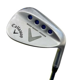 【中古】 キャロウェイ MACK DADDY FORGED ミルキークロム 56°/10° ウェッジ WG Dynamic Gold (フレックスS) メンズ 男性用 右利き 右用 Cランク ゴルフクラブ