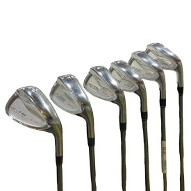 【中古】 エポンゴルフ株式会社 EPON AF-707 8S アイアンセット IR 純正特注シャフト (フレックスS) メンズ 男性用 右利き 右用 Cランク ゴルフクラブ