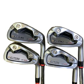 【中古】 エポンゴルフ株式会社 EPON AF-505 6S アイアンセット IR 純正特注シャフト (フレックスS) メンズ 男性用 右利き 右用 Cランク ゴルフクラブ