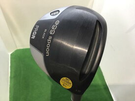 【中古】 プロギア egg spoon BLACK 15° フェアウェイウッド FW 純正特注シャフト (フレックスS) メンズ 男性用 右利き 右用 Cランク ゴルフクラブ