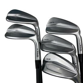 【中古】 ピン i59 6S アイアンセット IR 純正特注シャフト (フレックスR) メンズ 男性用 右利き 右用 Cランク ゴルフクラブ