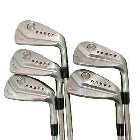 【中古】 ダイワ(グローブライド) ONOFF FORGED(2022) KURO 5S アイアンセット IR リシャフト (フレックスその他) メンズ 男性用 右利き 右用 Cランク ゴルフクラブ
