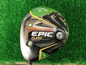 【中古】 キャロウェイ EPIC FLASH STAR 3W レフティ フェアウェイウッド FW Speeder EVOLUTION V FW 50 (フレックスS) メンズ 男性用 左利き レフティ 左用 Cランク ゴルフクラブ