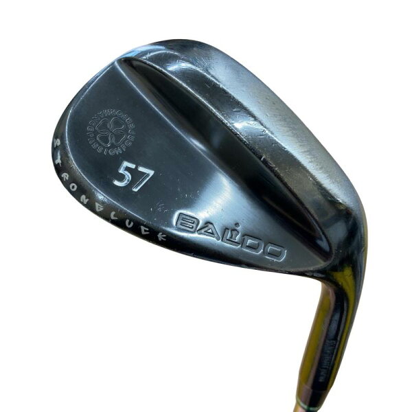 【中古】 BALDO BALDO STRONG LUCK TYPE-S 57° ウェッジ WG 純正特注シャフト (フレックスS) メンズ 男性用 右利き 右用 Cランク ゴルフクラブ