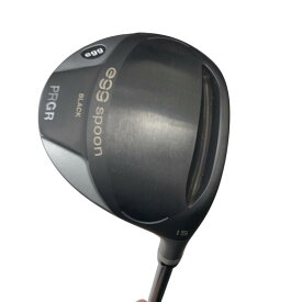 【中古】 プロギア egg spoon BLACK 15° フェアウェイウッド FW 純正特注シャフト (フレックスS) メンズ 男性用 右利き 右用 Cランク ゴルフクラブ