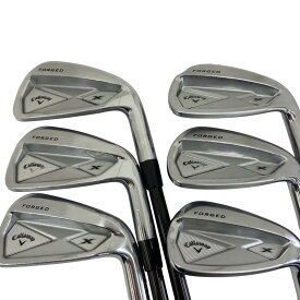 【中古】 キャロウェイ X FORGED(2013) 6S アイアンセット IR Tour AD AD-85(ライムグリーン) (フレックスS) メンズ 男性用 右利き 右用 Dランク ゴルフクラブ