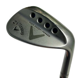 【中古】 キャロウェイ MACK DADDY FORGED ミルキークロム 58°/08° ウェッジ WG リシャフト (フレックスその他) メンズ 男性用 右利き 右用 Dランク ゴルフクラブ