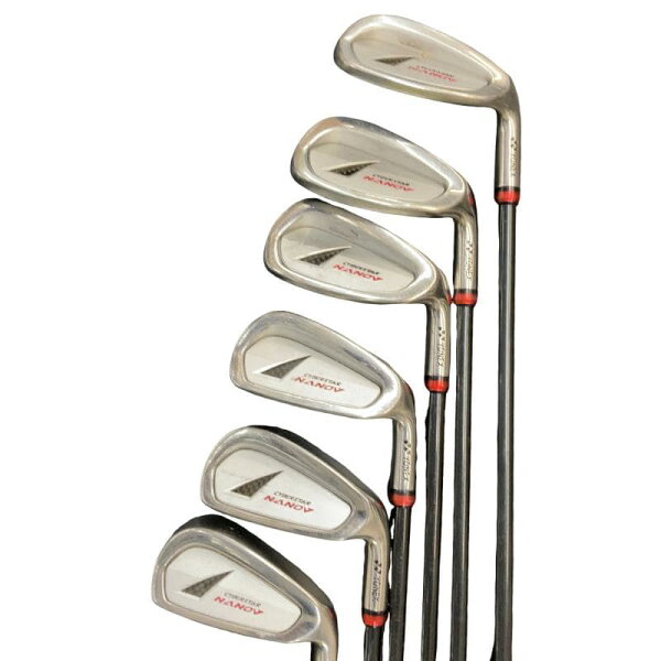 【中古】 ヨネックス CYBER STAR NANO V  6S アイアンセット IR NANO SPEED SHAFT 005(IRON) (フレックスR) メンズ 男性用 右利き 右用 Cランク ゴルフクラブ