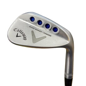 【中古】 キャロウェイ MACK DADDY FORGED ミルキークロム 50°/10° ウェッジ WG Dynamic Gold (フレックスS) メンズ 男性用 右利き 右用 Cランク ゴルフクラブ