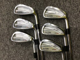 【中古】 エポンゴルフ株式会社 EPON AF-303 6S アイアンセット IR 純正特注シャフト (フレックスS) メンズ 男性用 右利き 右用 Cランク ゴルフクラブ