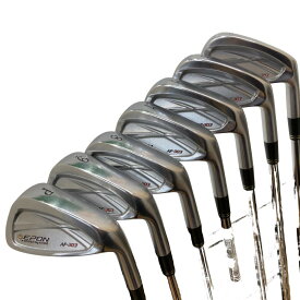 【中古】 エポンゴルフ株式会社 EPON AF-303 8S アイアンセット IR 純正特注シャフト (フレックスS) メンズ 男性用 右利き 右用 Cランク ゴルフクラブ