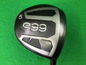 【中古】 プロギア egg(2019) 5W フェアウェイウッド FW 純正特注シャフト (フレックスS) メンズ 男性用 右利き 右用 Cランク ゴルフクラブ