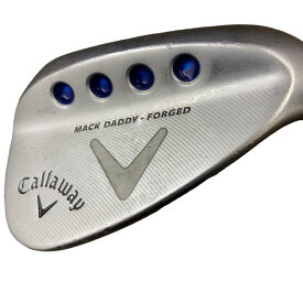 【中古】 キャロウェイ MACK DADDY FORGED ミルキークロム 52°/10° ウェッジ WG NS PRO 950GH (フレックスS) メンズ 男性用 右利き 右用 Cランク ゴルフクラブ