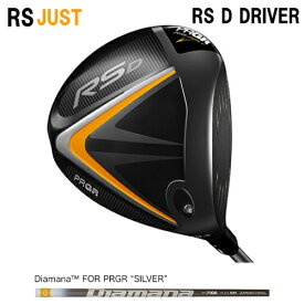 『SALE』PRGR RS JUST RS D DRIVER プロギア RS D ドライバー 10.5 度 / Damana FOR PRGR "SILVER"( M-43 ) Sシャフト