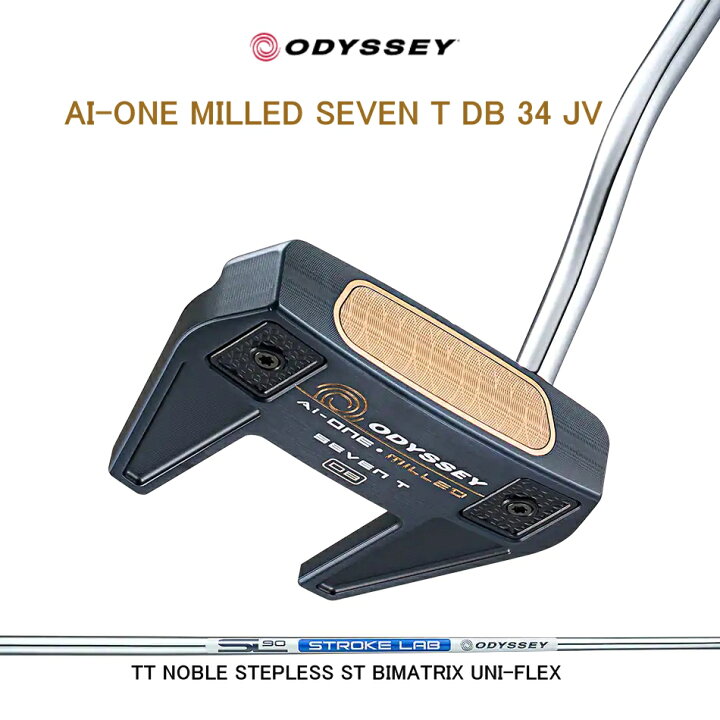 楽天市場】ODYSSEY AI-ONE MILLED SEVEN T DB 34 JV オデッセイ 