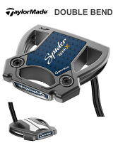 楽天市場】テーラーメイド spider tour black double bend パターの通販
