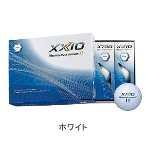 XXIO REBOUND DRIVE 2 GOLF BALL�w1�_�[�X�x�[�N�V�I ���o�E���h �h���C�u 2 �S���t�{�[���y3�s�[�X�\���z