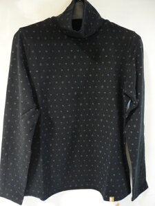 『60% OFF』CASTELBAJAC カステルバジャック グランサーモロゴインナー ハイネック 長袖シャツ【42/Lサイズ/ブラック】24570-223 レディースウェア