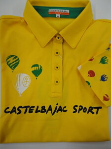 【60%OFF !!】CASTELBAJAC カステルバジャック 半袖シャツ レディースウェア『40/Mサイズ/イエロー』24970-214