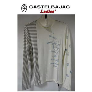 『60% OFF』CASTELBAJAC カステルバジャック デュアルウォームインナー ハイネック 長袖シャツ レディースウェア『42/L/ホワイト』24870-225
