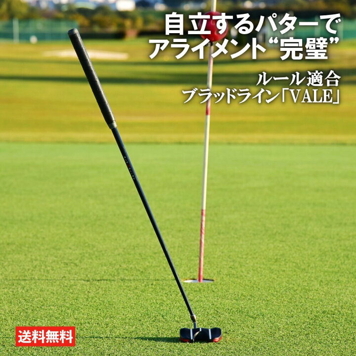 楽天市場】ブラッドライン VALE ゴルフ パター マレット アライメント 