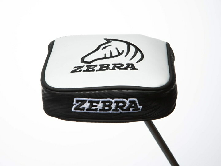 楽天市場】ゼブラパター ZEBRA PUTTER パターカバー付 パター マレット 