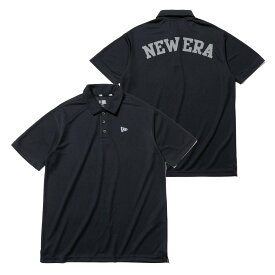 NEWERA アーチロゴ 半袖ポロ ニューエラ 半袖 ポロシャツ メンズ ゴルフ シャツ 男性用 ポロ