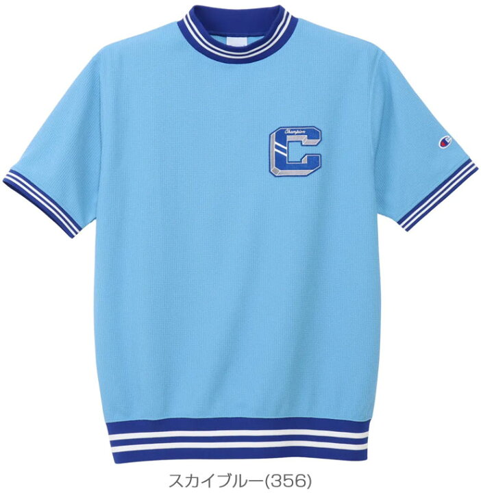 楽天市場】チャンピオン ゴルフ champion GOLF ワッフル 裾リブ モック 
