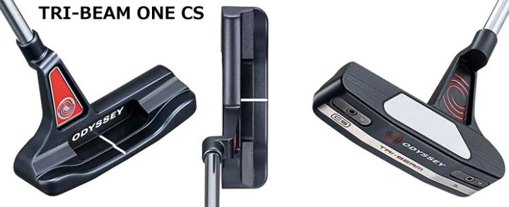 楽天市場】オデッセイ トライビーム ＃1 CS パター STROKE LABシャフト 