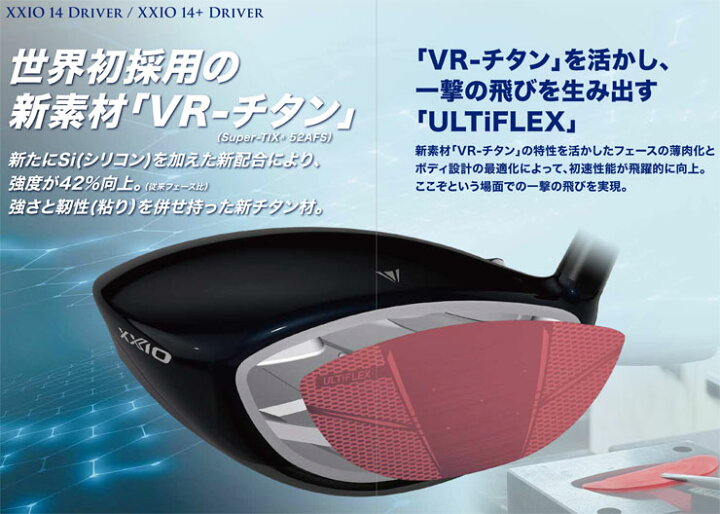 楽天市場】ゼクシオ 14 ドライバー XXIO MP1400 カーボンシャフト 