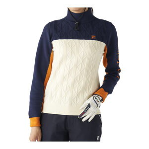 tBSt FILA GOLF ubNؑ bNlbN Z[^[ EFA fB[X 2025NH~f M-LL 795-705 [[]