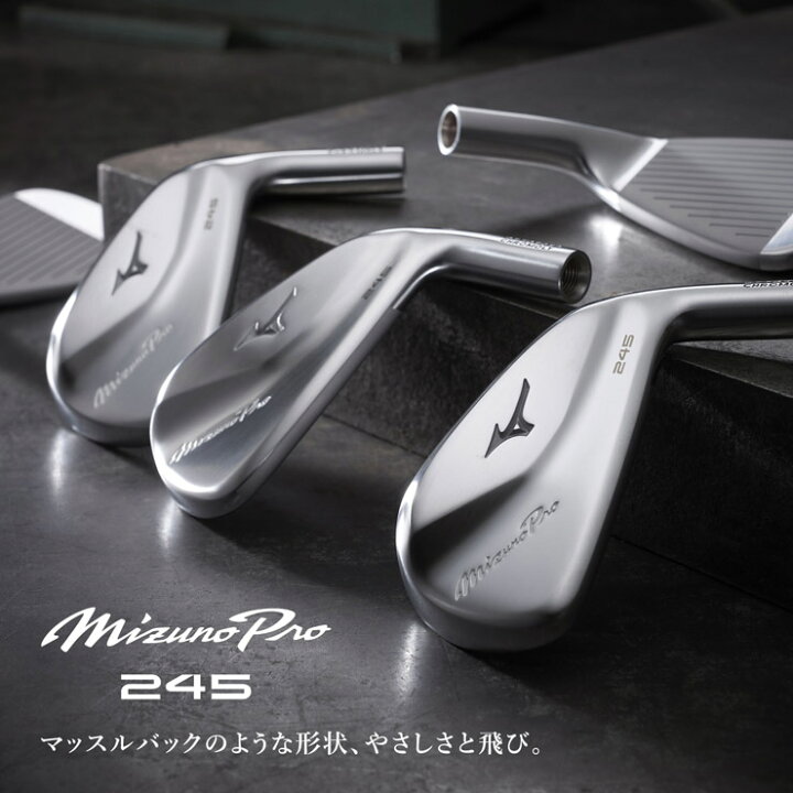 楽天市場】20％OFFクーポン対象☆ ミズノプロ 245 アイアン N.S.PRO 