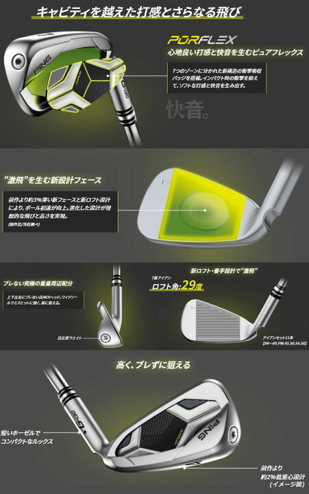 楽天市場】[SALE価格] ピン G430 アイアン フジクラ TRAVIL IRON 