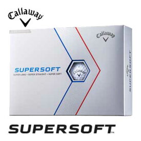 キャロウェイ　2023　SUPER　SOFT　ゴルフボール　[12球入り]　【あす楽対応】